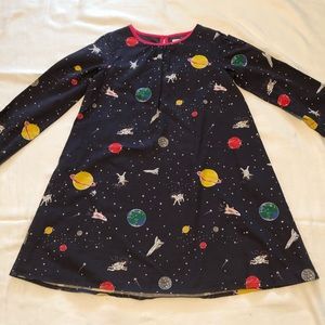 Girls space fun dress